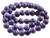 12mm Charoite Round Beads 15.5" dyed quartz [12r78]