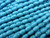 4x6mm Turquoise Rice Beads 15.5" synthetic [s2a14-4]