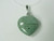 20mm A Grade Blue Green Turquoise Heart Pendant [vy329]