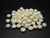 6x3mm Buffalo Bone Rondelle Beads 42pcs. [z1992]