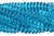 8mm Aquamarine Rondelle Beads 80pcs synthetic [u14a34]