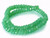 6mm Green Jade Faceted Rondelle Beads 15.5" dyed [sc2b77]