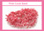 8-12mm Pink Coral Seed Beads 15.5" dyed [k12p]