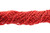 3x5mm Red Coral Rice Beads 15.5" dyed [k16]