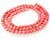 3-4mm Pink Coral Round Beads 15.5" dyed [4d38]