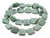 15mm Matte China Jade Puff Square Beads 15.5" natural [s5a27-15m]