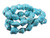 13-15mm Turquoise Nugget Beads 15.5" stabilized [t9b13]