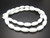6x12mm White Quartz Rice Beads 15.5" [u73a76]