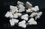 20x24mm White Magnesite Butterfly Beads 15.5" 15 Beads [t358w]