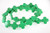 15x15mm Green Magnesite cross Beads 15.5" [t391g]