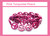 10mm Pink Magnesite Peace Beads 15.5" [t463f]