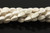 9x18mm White Magnesite Twisted Beads 16" [t479w]
