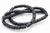 4x4mm Black Magnesite Tube Beads 15.5" [t541k]