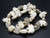 10x15mm White Magnesite Elephant Beads 15.5" [t552w]