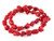 10-12mm Red Magnesite Nugget Beads 15.5" [t400r]