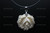 30mm Buffalo Bone Rose Flower Designer Bead Pendant [z1368]