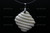40X40mm Buffalo Bone Carved Designer Bead Pendant [z1425]