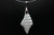 20X38mm Mother Of Pearl Shell Designer Bead Pendant [z1608]