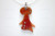 35X48mm Amber Horn Carved Designer Bead Pendant With 925 Silver Setting [z1612]