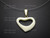 16X32mm Buffalo Bone Heart Designer Bead Pendant [z1688]