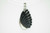 24X38mm Buffalo Horn Designer Bead Pendant With 925 Silver Setting [z1740]