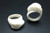 12mm Buffalo Bone Lamb Dome Ring (ring size #8 18mm) [z1820]