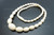6X9mm-12X18mm buffalo Bone Oval Necklace 18" [z1855]
