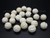 12mm Buffalo Bone Carved Round Beads 10pcs. [z1980]