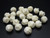 12mm Buffalo Bone Rope Round Beads 10pcs. [z2143]