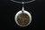 30x30mm Buffalo Bone Designer Designer Bead Pendant with Brass Setting [z5180]