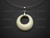 24mm Buffalo Bone Designer Bead Pendant [z8145]