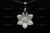 28X30mm Buffalo Bone Flower Designer Bead Pendant [z1449]