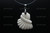 28X65mm Buffalo Bone Dangling Designer Bead Pendant [z1475]