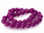 8mm Purple Jade Round Beads 15.5" dyed [8b72]