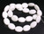 13x18x6mm Matte White Quartz Marquise Beads 15.5" natural [w346m]