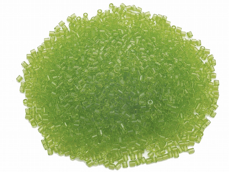 Bugle Bead 1.5x2.5mm 1000pcs, Olive Green [g99d]