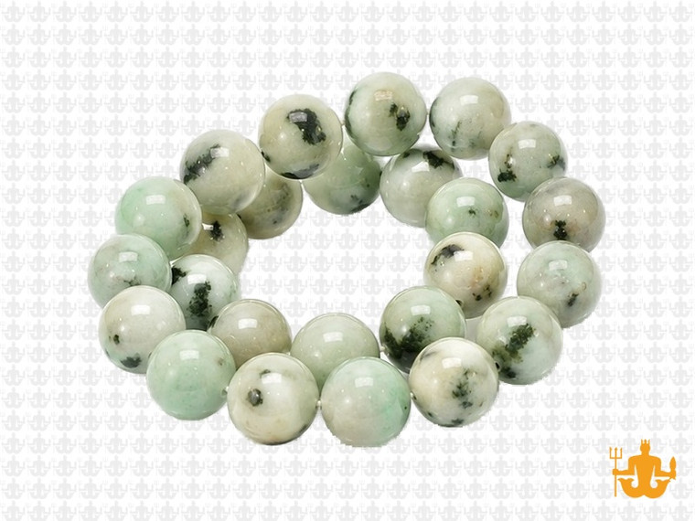10mm Kiwi Agate Round Beads 15.5" natural [10a19]