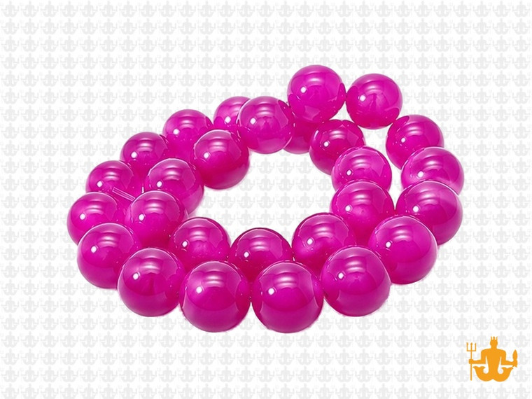 10mm Rose Agate Round Beads 15.5" dyed [10f11]