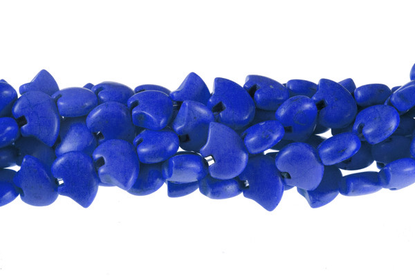 13x18mm Magnesite Zuni Bear Beads 15.5" [t477l]