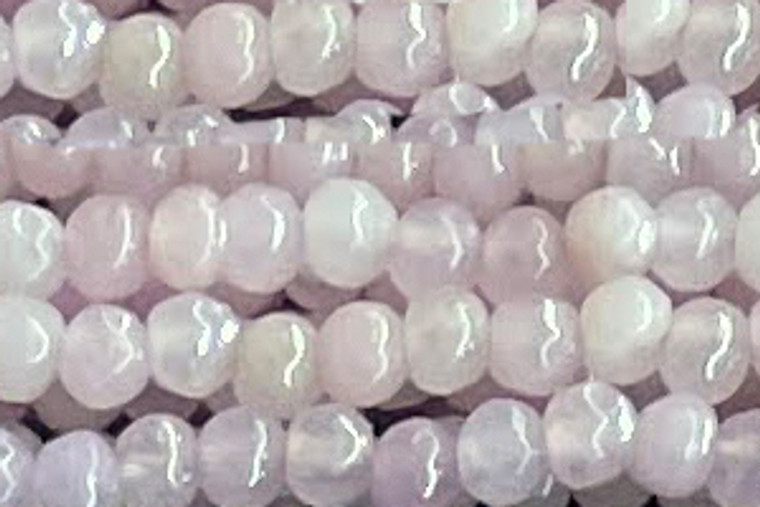3mm Jade round faceted beads 15.5" [v0113]