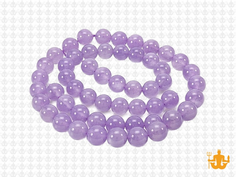 6mm Sky Ice Quartz Round Beads 15.5" dyed [6r19e]