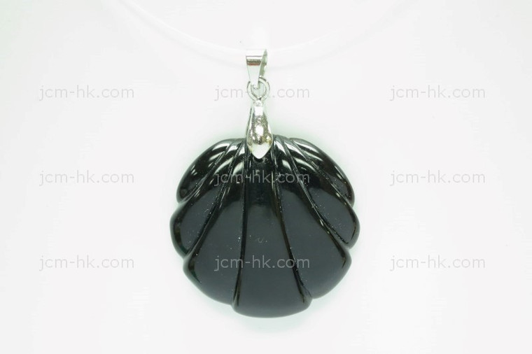 30x30mm Wood Carved Designer Bead Pendant [z1088]