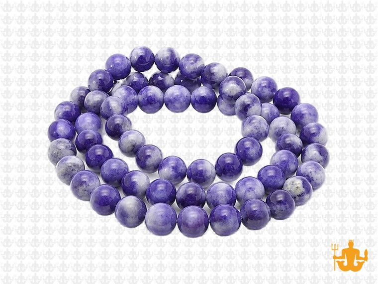 6mm Dark Sodalite Round Beads 15.5" natural [6r25]