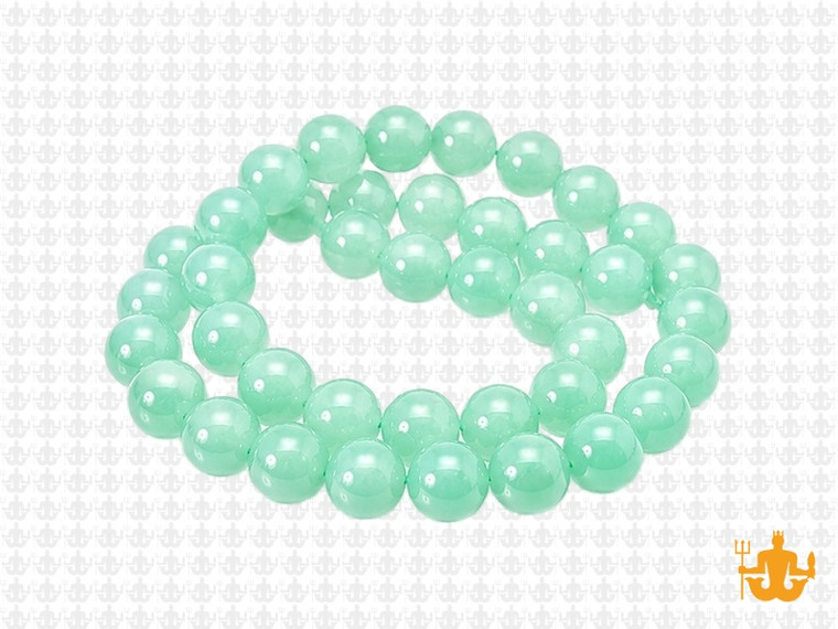 8mm Larimar Round Beads 15.5" synthetic [8a64]