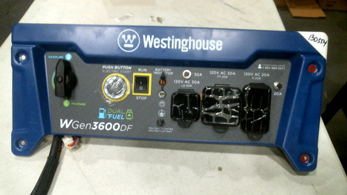 CONTROL PANEL ASSEMBLY (WGen3600)