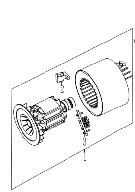 ROTOR STATOR ASSEMBLY 3.6KW
