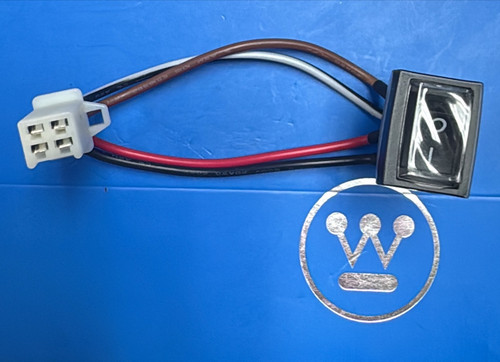 Run Stop Switch with wiring harness and waterproof cap<br>4-Prong connection<br> <br> Run Stop Switch with wiring harness and waterproof cap<br>4-Prong connection<br> <br>