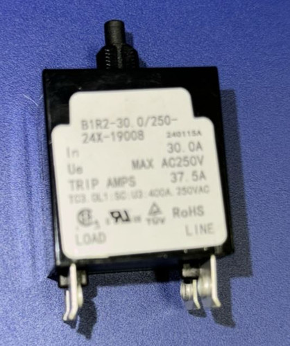 Thermal 30A BUTTON & CIRCUIT BREAKER 
30AMP 4 prong