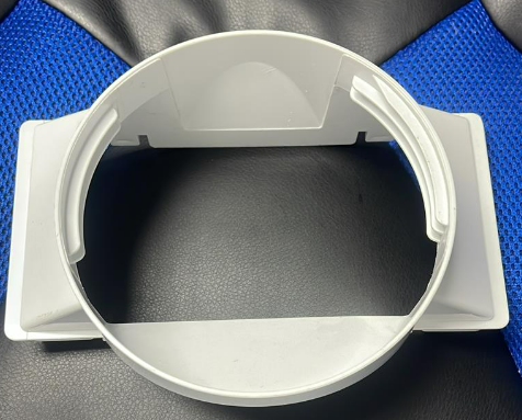 Exhaust Connector 
(Unit to Duct connector) 4x8 inch

Not part of Kit