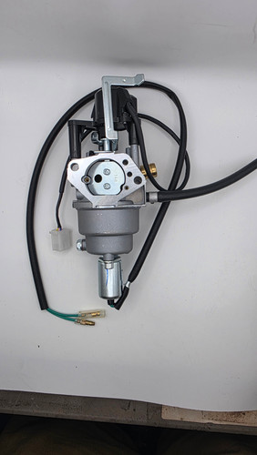 CARBURETOR KIT ASSEMBLY WGen10500TFc
Kit includes
Carburetor
Carburetor paper gasket
Low pressure hose
Low hose Clamp
Fuel line
Fuel line Clamp
Stepper motor
Stepper motor Cap
2 stepper motor screws